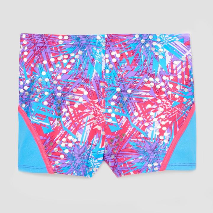 Freestyle By Danskin Girls' Activewear Shortss - Turquoise M,