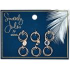 Sincerely Jules By Scunci Metal Hair Jewelry Rings - 3pk, Girl's,