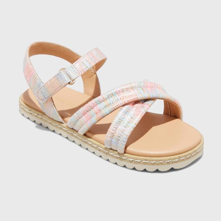 Toddler Girls' Chloe Ankle Strap Sandals - Cat & Jack 10,