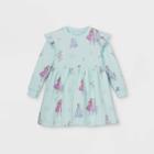 Toddler Girls' Disney Frozen Long Sleeve Fleece Dress -