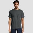 Hanes Men's Short Sleeve 2pk Heavy Weight Crew T-shirt - Charcoal (grey) Heather