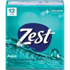 Zest Aqua With Vitamin E Refreshing Bar Soap - 12pk
