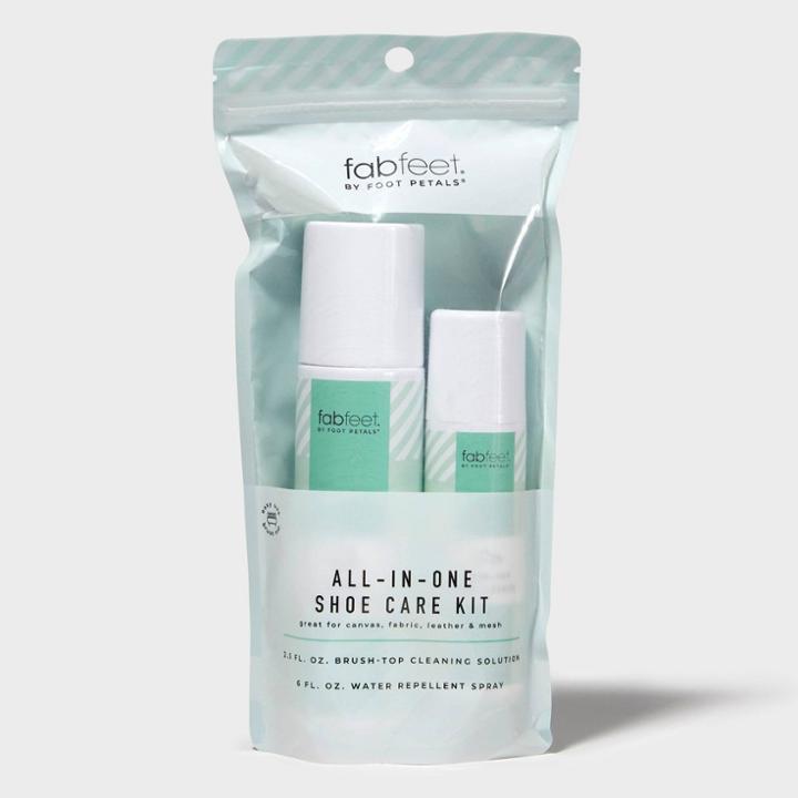 Fab Feet Footwear Care Kits Shoe Care Kit White