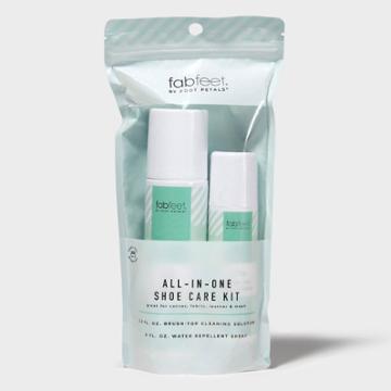 Fab Feet Footwear Care Kits Shoe Care Kit White