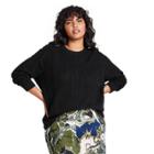 Women's Plus Size Crewneck Pullover Sweater - Rachel Comey X Target Black