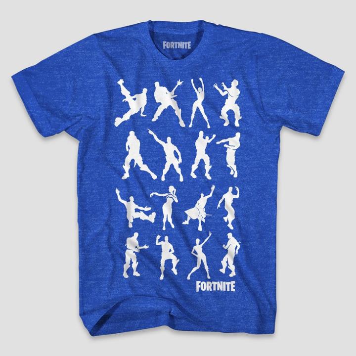 Mad Engine Men's Fortnite Short Sleeve Graphic T-shirt - Royal