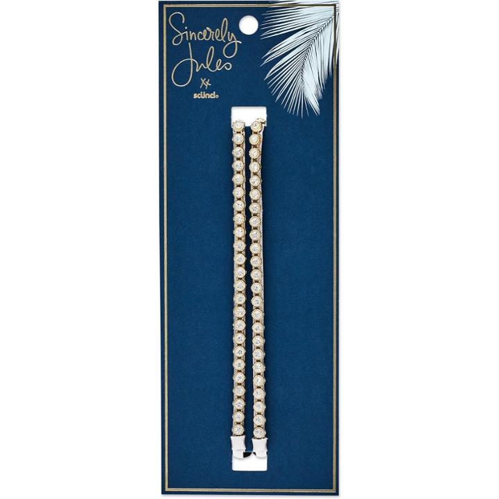 Sincerely Jules By Scunci Sincerely Jules By Scnci Rhinestone Skinny Headwrap,