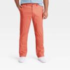 Men's Tall Slim Fit Chino Pants - Goodfellow & Co Coral