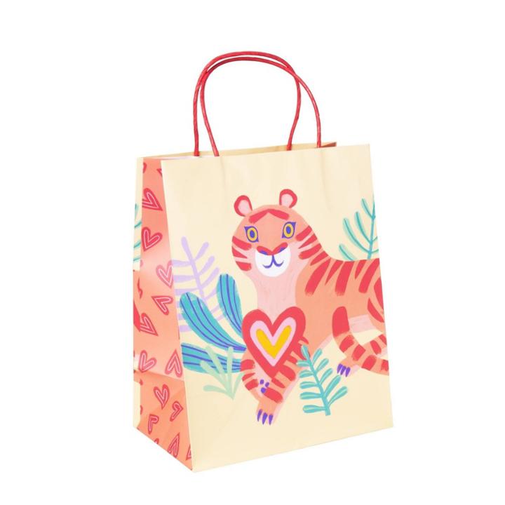 Spritz Tiger With Heart Valentine's Cub Bag -