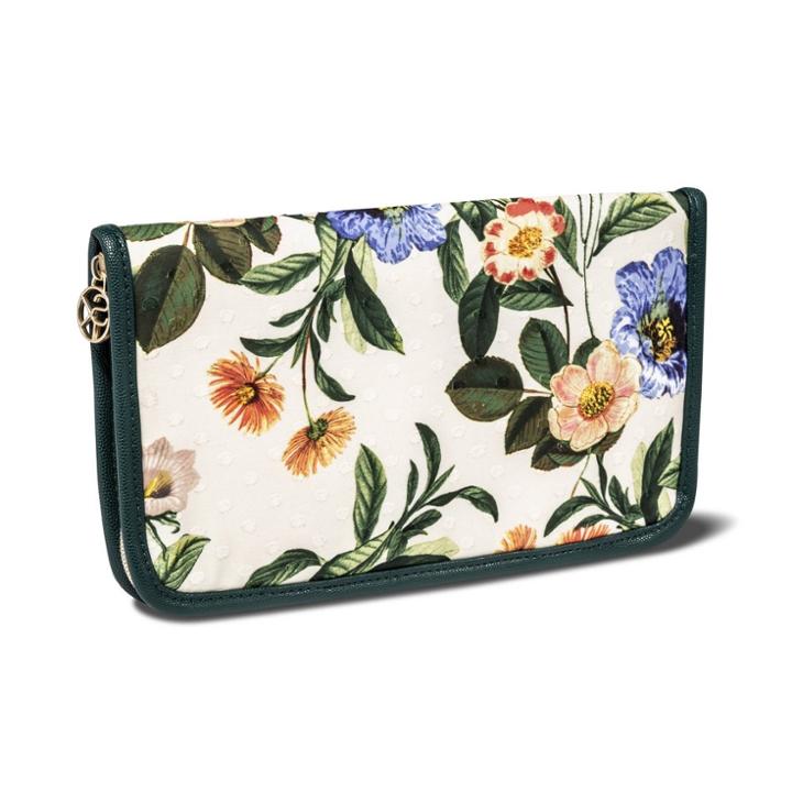 Sonia Kashuk Brush Rollup Valet Botanical Floral White