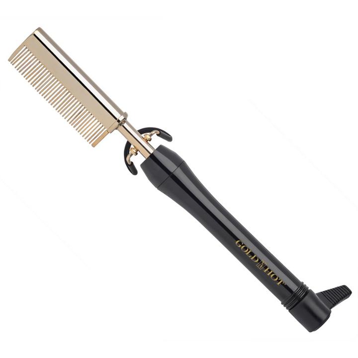 Target Gold-n-hot Professional 24k Gold Pressing And Styling Comb,