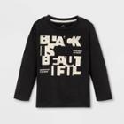 Well Worn Toddler Black Is Beautiful Long Sleeve Crewneck T-shirt - Black 2t, Toddler Unisex