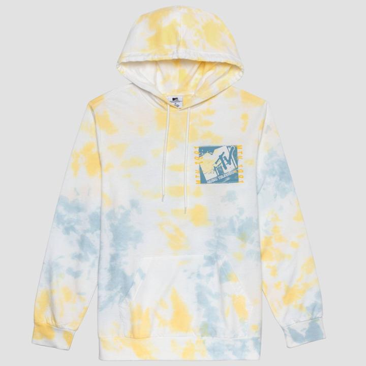 Men's Mtv Graphic Sweatshirt - Blue S, Men's, Size: Small,