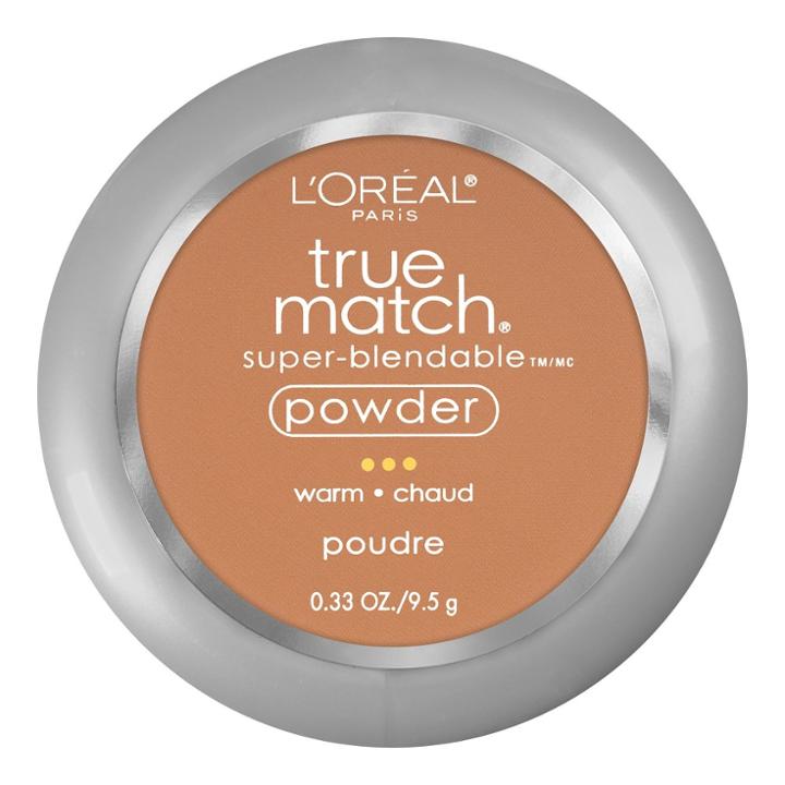 L'oreal Paris True Match Powder W7 Caramel Beige .33oz, Caramel Beige W7