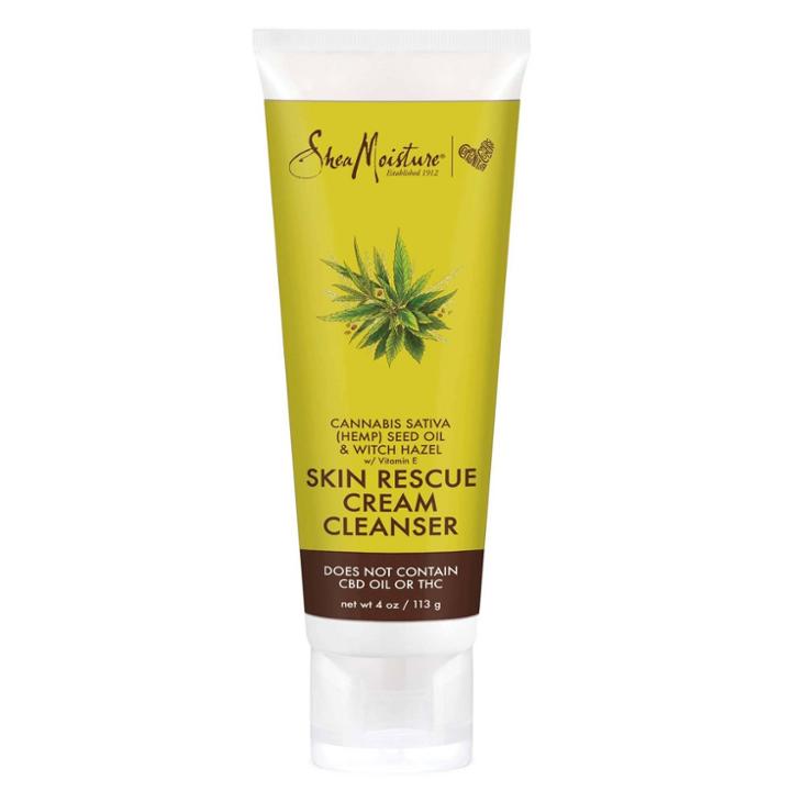 Sheamoisture Cannabis & Witch Hazel Skin Rescue Cream Cleanser
