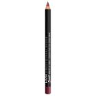 Nyx Professional Makeup Suede Matte Lip Liner Copenhagen - 0.16oz, Adult Unisex
