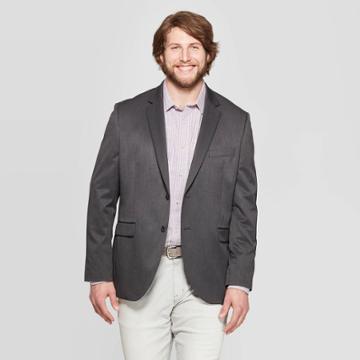 Men's Big & Tall Slim Fit Suit Jacket - Goodfellow & Co Dark Gray
