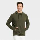 Men's Pullover Hoodie - All In Motion Olive Green