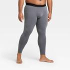 All In Motion Men's Striped Coldweather Tights - All In
