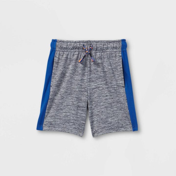 Toddler Boys' Active Pull-on Shorts With Side Stripes - Cat & Jack Navy