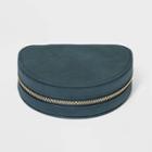Half Moon Zippered Case - A New Day Teal