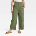 Women's High-rise Cargo Pants - Universal Thread Green