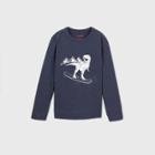 Boys' Dinosaur Graphic Long Sleeve T-shirt - Cat & Jack Navy