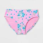 Girls' Floral Print Bikini Swim Bottom - Art Class