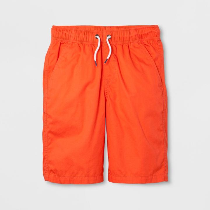 Boys' Pull-on Shorts - Cat & Jack Orange