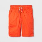 Boys' Pull-on Shorts - Cat & Jack Orange