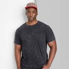 Men's Tall Regular Fit Short Sleeve T-shirt - Original Use Black