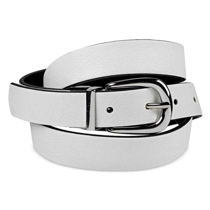 Women's Reversible Belt - A New Day Black And White