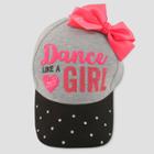 Girls' Nickelodeon Jojo Siwa 'dance Like A Girl' Baseball Cap - Gray/pink