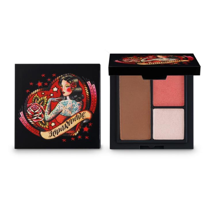 Target Reina Rebelde On Your Face Contour + Color Trio - Coqueta,