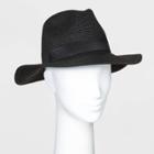 Women's Fedora Hats - A New Day Black One Size, Women's