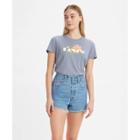 Levi's Women's Perfect Logo Short Sleeve T-shirt - Cool Dusk