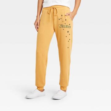 Women's The Beatles Jogger Pants - Honey Gold