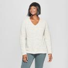 Women's Plus Size Back Interest Pullover - Universal Thread Gray
