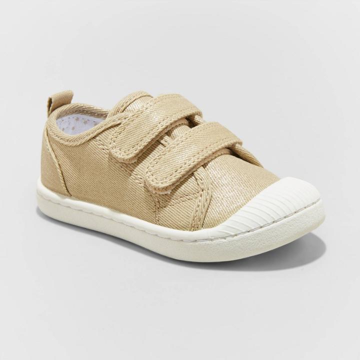 Toddler Parker Apparel Sneakers - Cat & Jack Gold