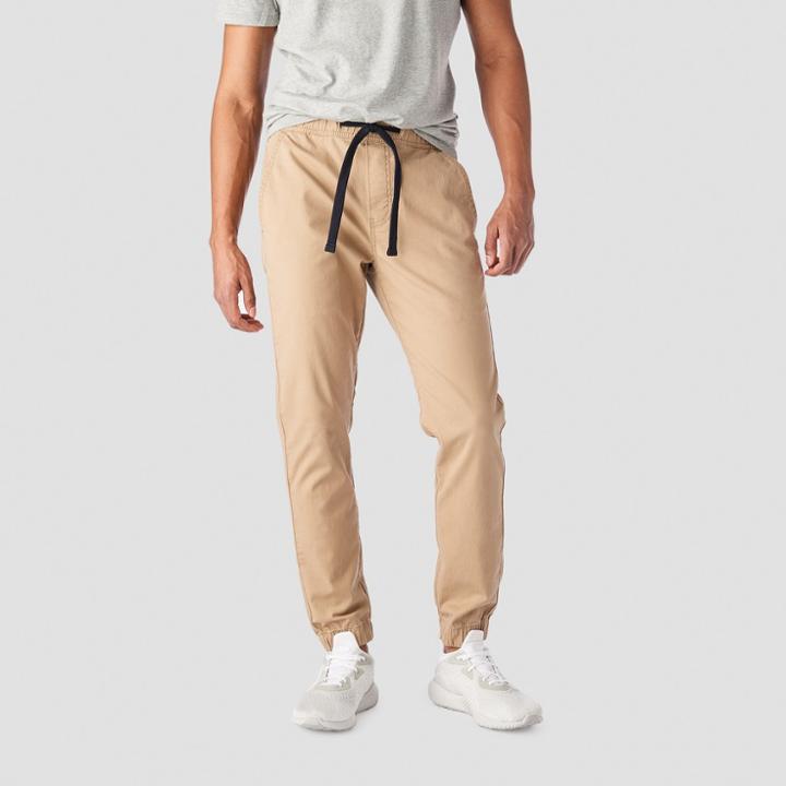 Denizen From Levi's Men's Twill Jogger Pants - British Khaki