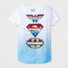 Girls' Dc Comics Shields Short Sleeve T-shirt - Xl,