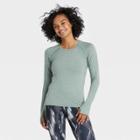 Women's Seamless Long Sleeve T-shirt - All In Motion Alpine Green