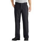 Dickies Men's Big & Tall Relaxed Straight Fit Comfort Waist Flex Twill Pants- Black