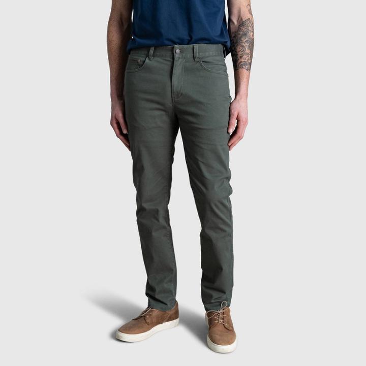 Men's United By Blue Organic 5-pocket Pants - Dark Olive