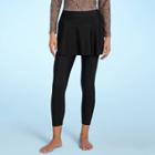 Kona Sol Women's High Waist Swim Skirt With Leggings - Kona