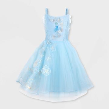 Girls' Disney Cinderella Leotard - Blue 3 - Disney