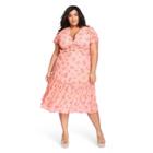 Women's Plus Size Fleur Dress - Loveshackfancy For Target Pink