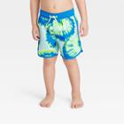 Baby Boys' Swirl Swim Shorts - Cat & Jack Blue