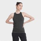 All In Motion Women's Seamless High Neck Tank Top With Shelf Bra - All In