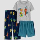 Carter's Just One You Toddler Boys' 3pc Vegetable Pajama Set - 18m, One Color